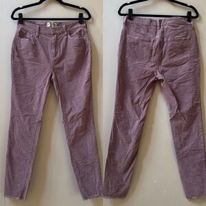 Free People | We The Free Mauve Corduroy Skinny Jeans for Women 29
